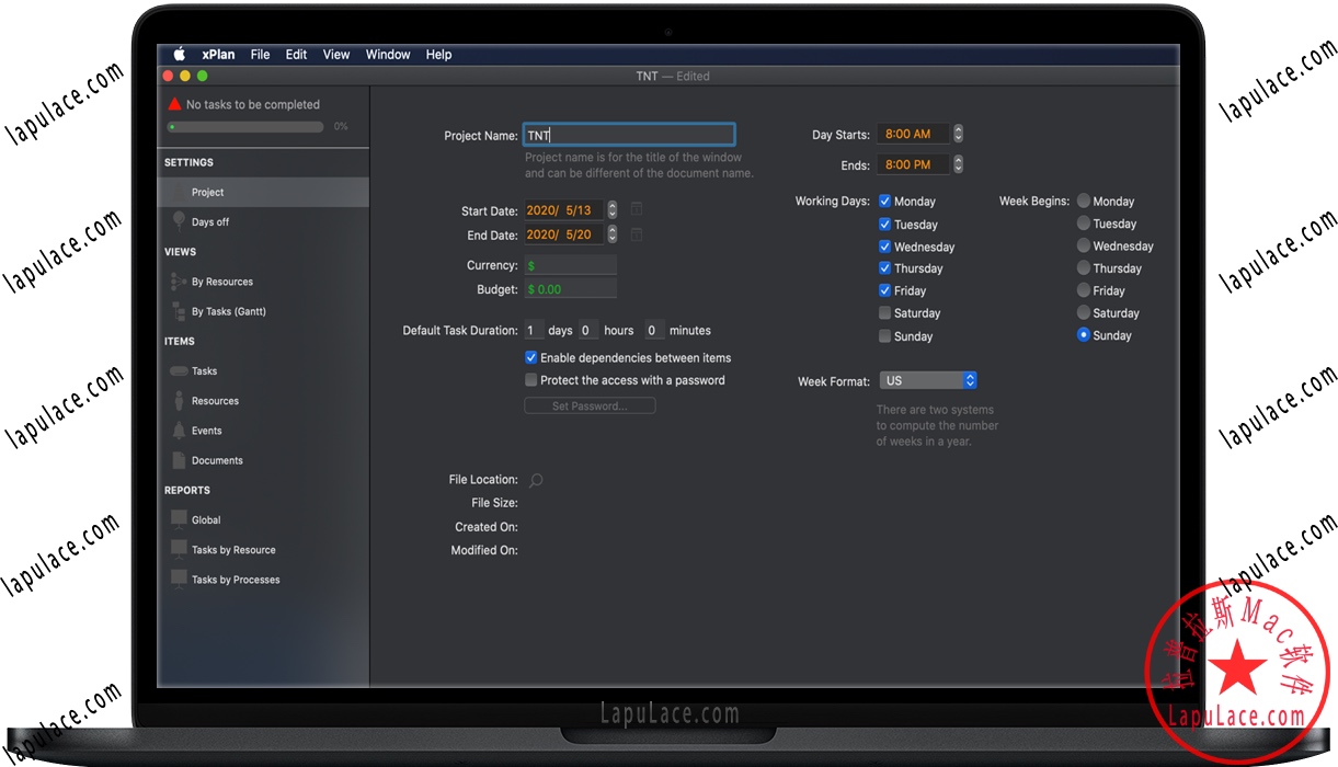 xPlan for Mac 项目管理与甘特图软件 App Store下载
