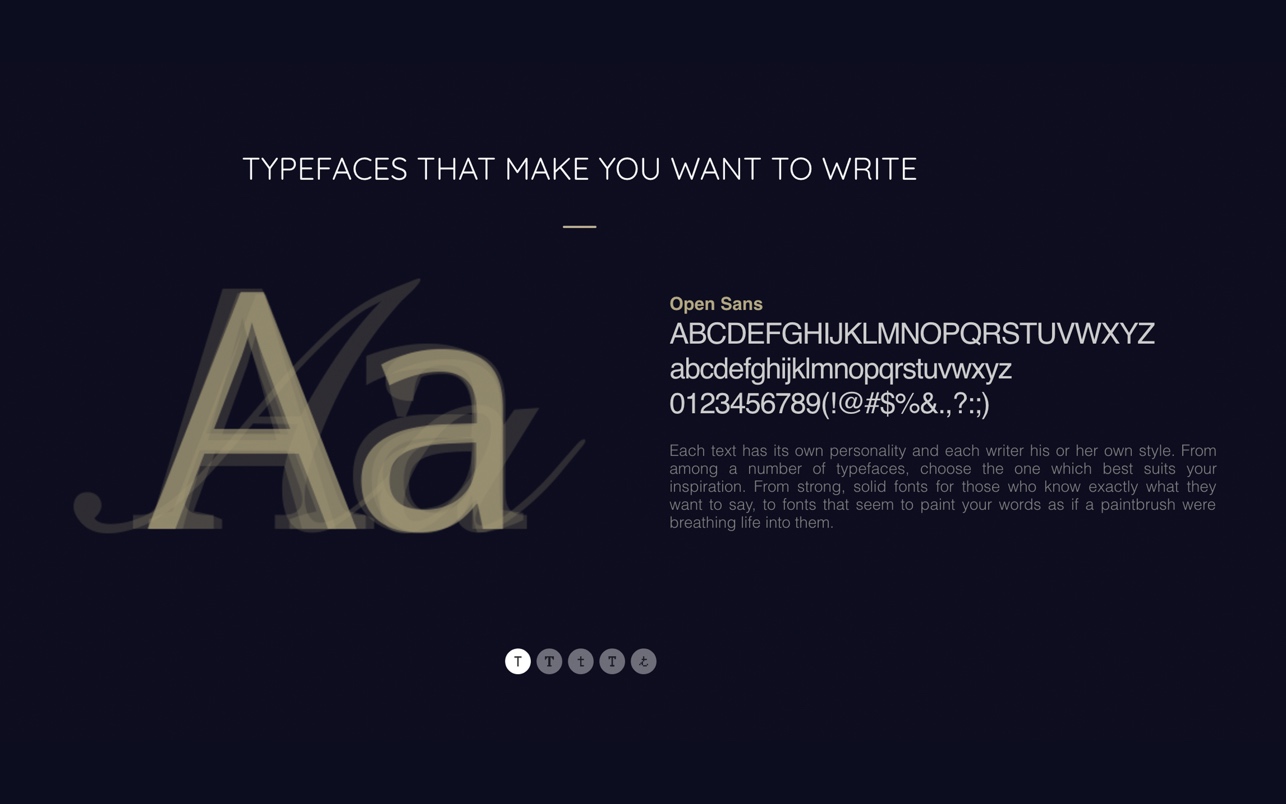 OmmWriter for Mac 专注的写作工具 App Store下载