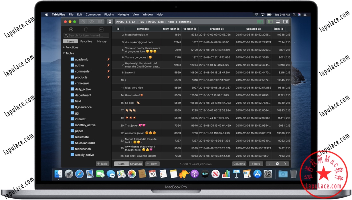 TablePlus for Mac 关系数据库GUI工具 破解版下载