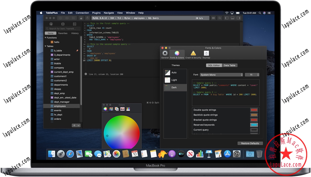 TablePlus for Mac 关系数据库GUI工具 破解版下载