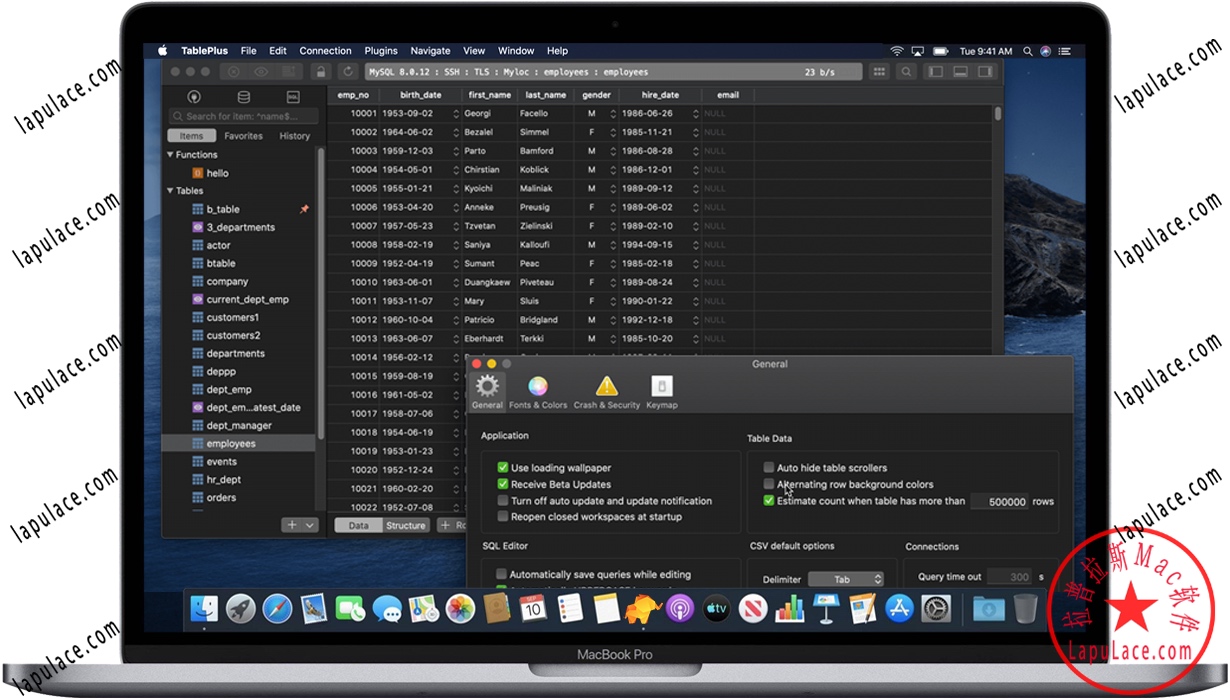 TablePlus for Mac 关系数据库GUI工具 破解版下载
