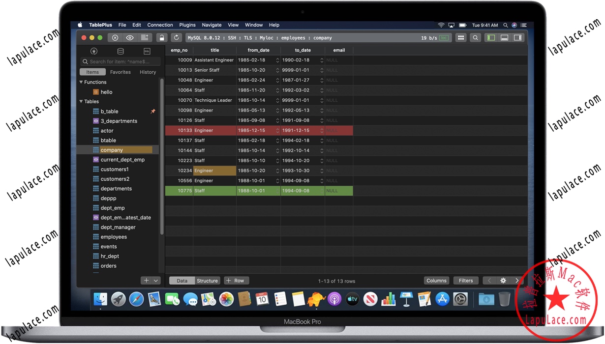 TablePlus for Mac 关系数据库GUI工具 破解版下载