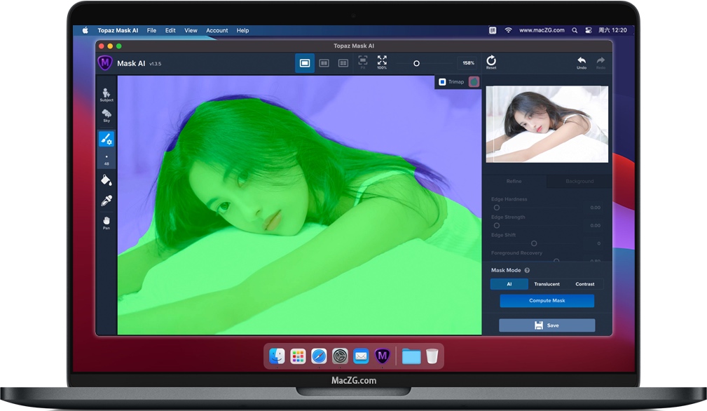 Topaz Mask AI for Mac v1.3.5 苹果电脑智能蒙版抠图软件 破解版下载