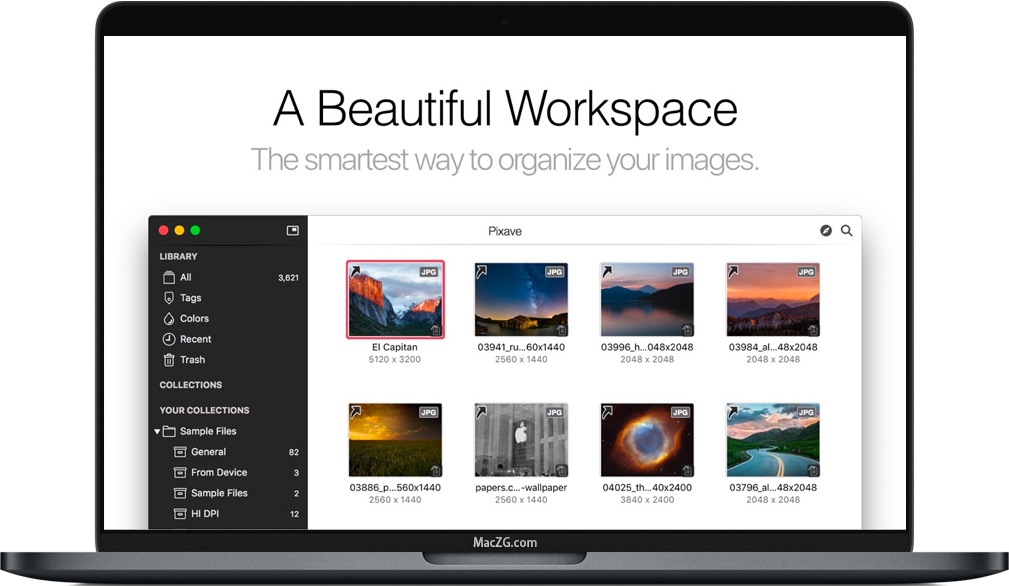 Pixave for Mac 苹果电脑系统强大的素材管理软件