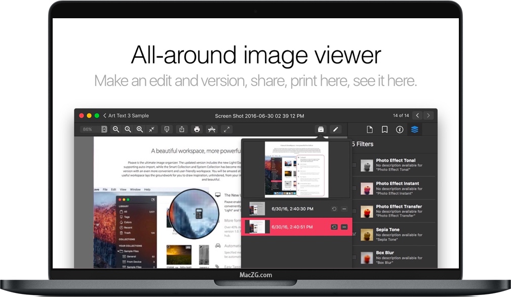 Pixave for Mac 苹果电脑系统强大的素材管理软件