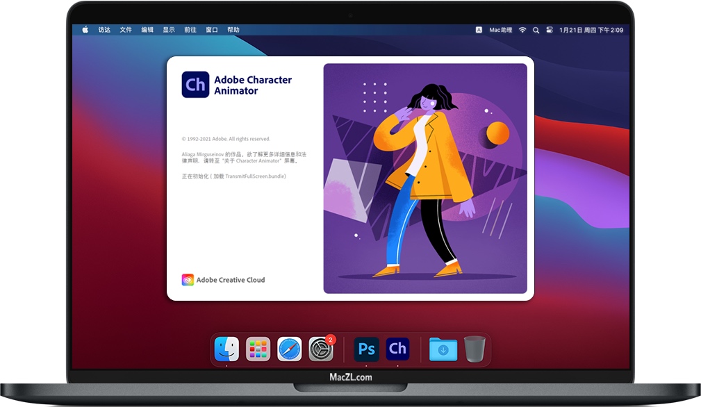 Character Animator 2020 for Mac CH软件 中文一键安装版下载