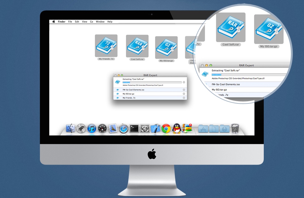 RAR Extractor Expert for Mac 压缩解压缩软件 中文版免费下载