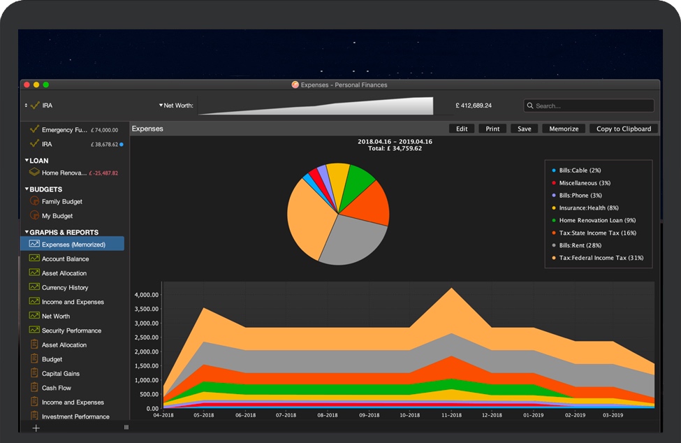 Moneydance for Mac v2021 苹果能个人财务管理软件 破解版下载