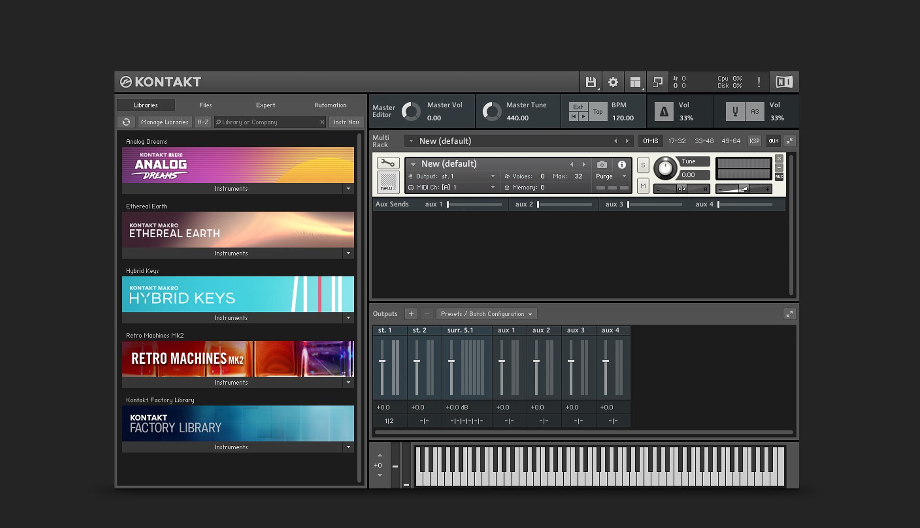 Kontakt 6 for mac 综合多款音色库 音源音色合成器/采样器