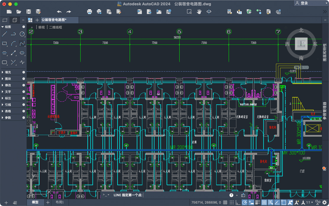 Mac版AutoCAD 2024软件界面