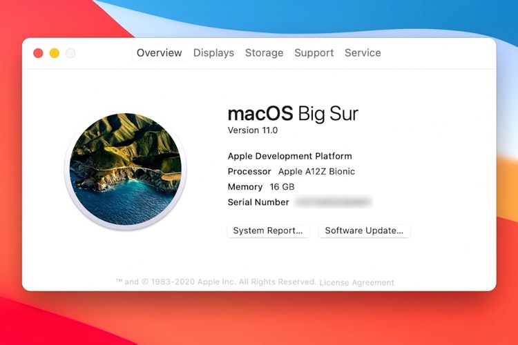 苹果透露macOS Big Sur是该操作系统的正式版本11。