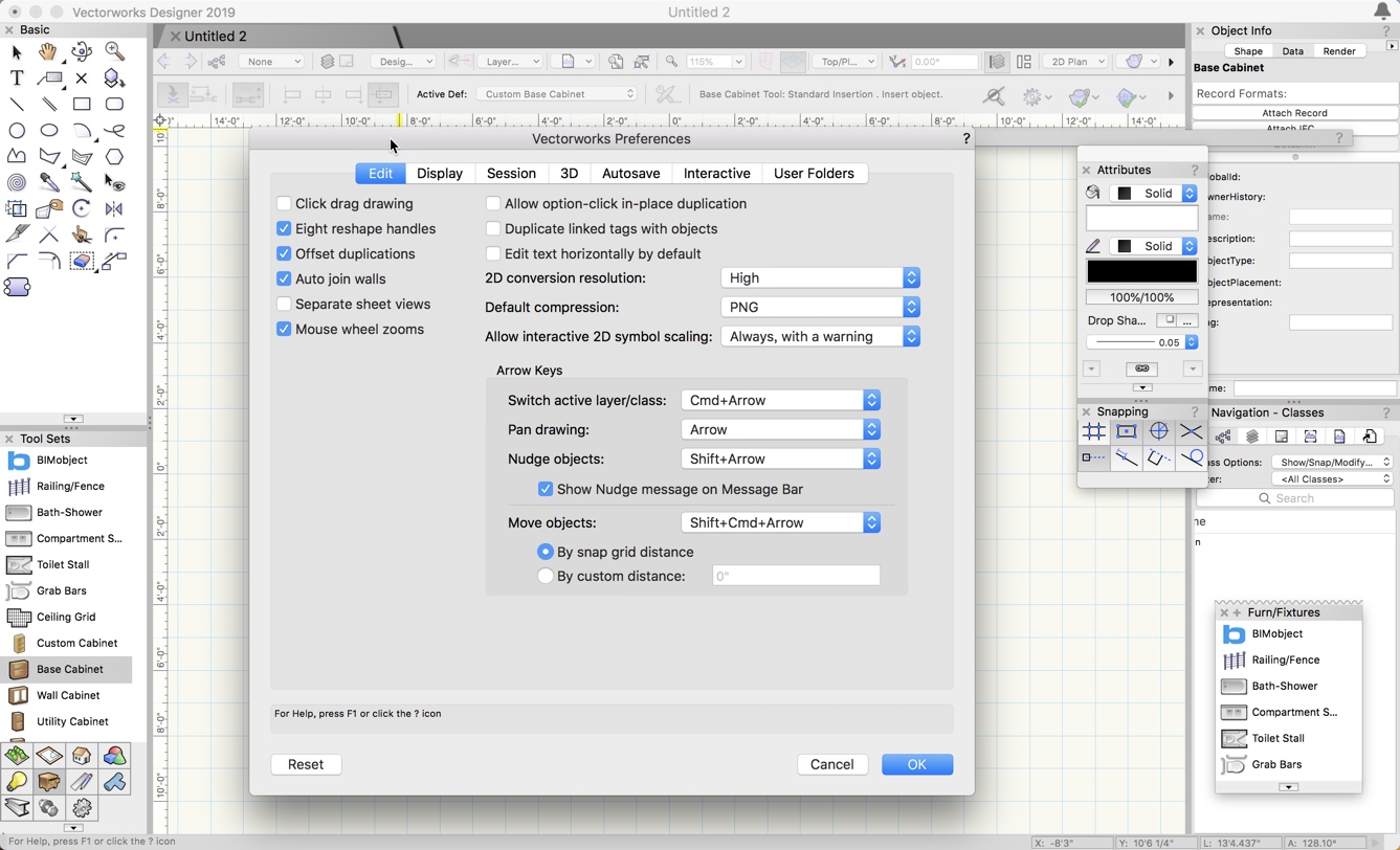 Vectorworks 2019 for Mac v24.00  建筑及产品工业设计软件 破解版下载