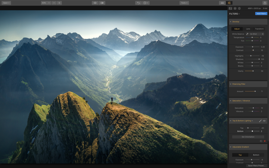 Luminar 3 for Mac v3.0.2 智能照片编辑器 中文破解版下载