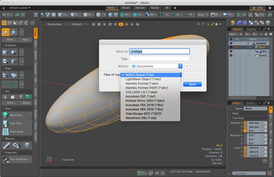 Modo for Mac 12.2v2 3D建模、纹理特效和渲染工具 破解版