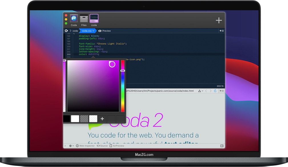 Coda 2 for Mac v2.7.6 苹果电脑上强大的编程开发软件 破解版下载