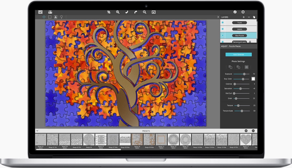 PuzziPix Pro for Mac 将任何图像转换成拼图 破解版下载