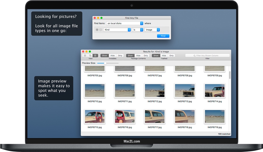 find any file