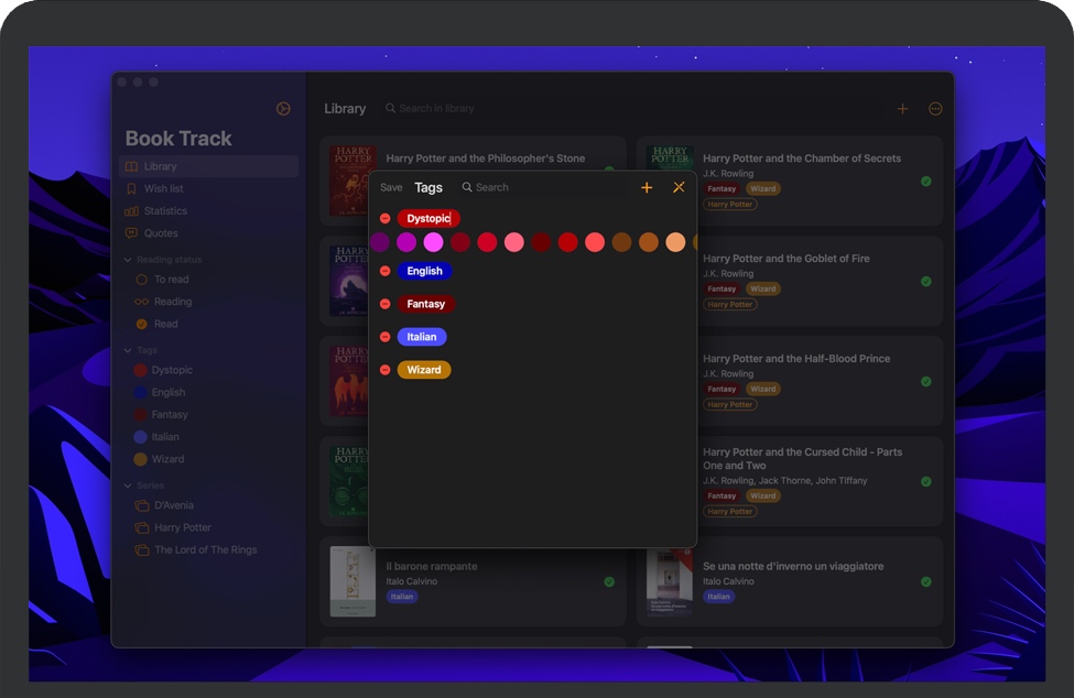Book Track for Mac 苹果电脑书籍在线数据库 破解版免费下载