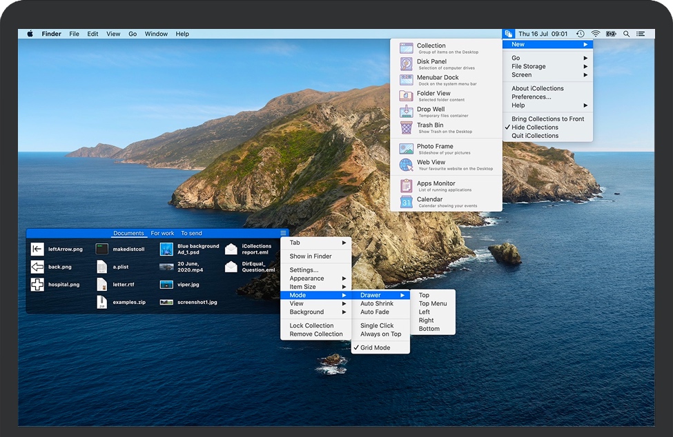 iCollections for Mac 苹果电脑桌面整理分组软件 破解版下载