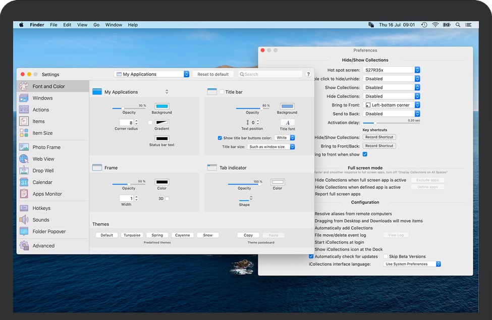 iCollections for Mac 苹果电脑桌面整理分组软件 破解版下载