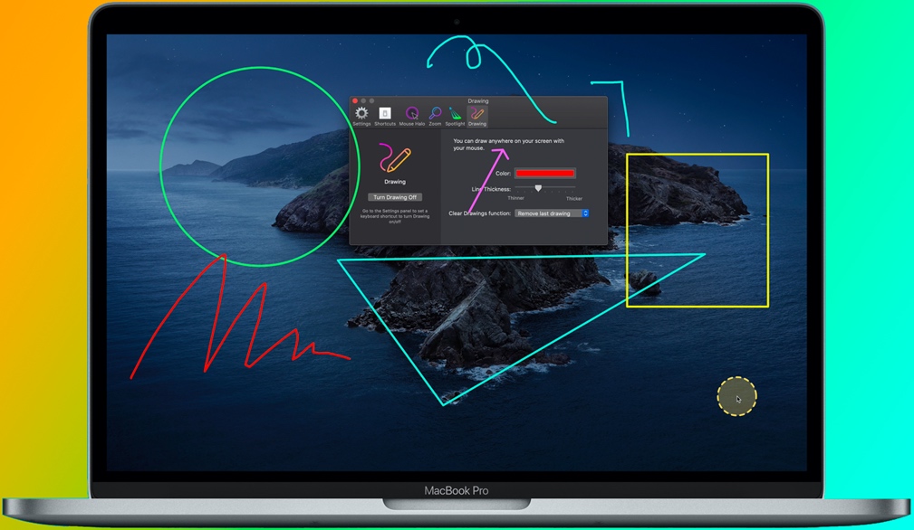 Pro Mouse for Mac 苹果鼠标画板演示软件 中文破解版免费下载