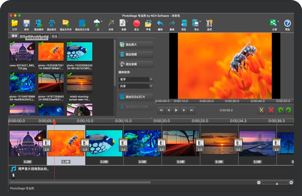 PhotoStage Pro for Mac 苹果电子相册制作软件 中文破解版下载