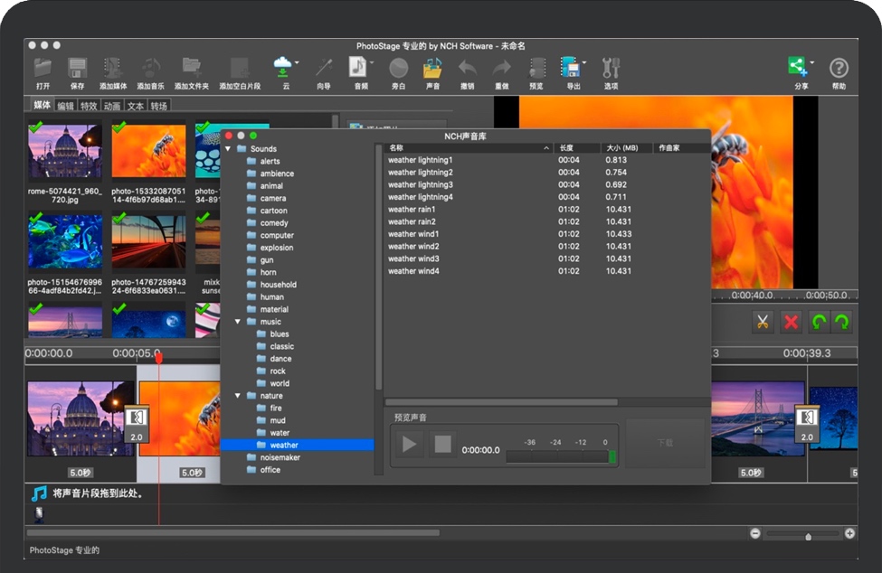 PhotoStage Pro for Mac 苹果电子相册制作软件 中文破解版下载