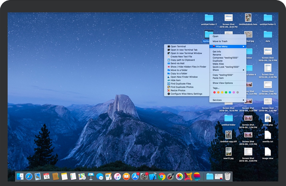 Wise Menu for Mac 苹果超强右键增强程序 破解版免费下载
